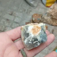 سنگ راف عقیق کریستالی درجه یک