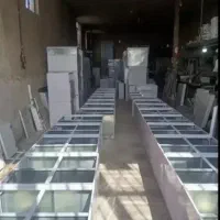 کابینت سینک ظرفشویی گاز شیشه جدید L80