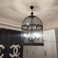 لوستر طرح قفس بزرگ نو