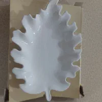 ظرف سرو سرامیکی برگ