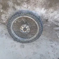 رینگ با لاستیک تیوپ جلو و عقب بی کلاچ
