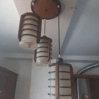 لوستر چوبی اشپزخانه