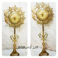 ساعت دیواری آلیاژی کنارسالنی ساعت ایستاده