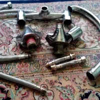 شیرآلات ۲عدد شیر مخلوط و۱ شیر ظرفشویی سالم