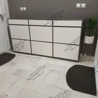 جاکفشی داشبوردی الماس چوب (۶درب کشودار) طول۱۵۰