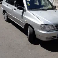 ۱۳۲مدل۹۱نقره ای سه تیکه رنگ یامعاوضه با پراید وانت