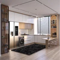 طراحی داخلی نما ساختمان کابینت با نرم افزار 3Dsmax