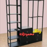 ویترین فلزی رگال داخل باکس کشودار