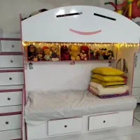تخت2نفره2طبقه بزرگ سفارشی جاداردرحدنوبشرط کامل
