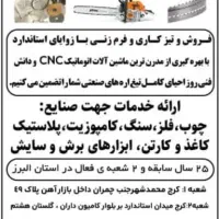 همکار خانم نیمه یا تمام وقت بابت کارگاهی درمحمدشهر