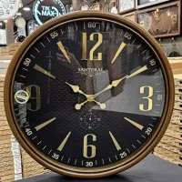ساعت دیواری سانترال ۶۵سانت ۲موتوره کد۱۷۵