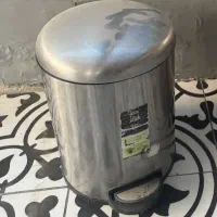 سطل زباله استیل پدال دار