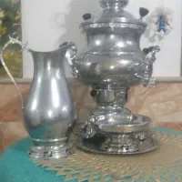 سماورگازی باقوری سینی پارچ ابچکان نونوبدون استفاده