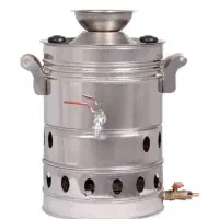 سماور گازی و برقی استیل کار کرده