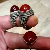 انگشتر نقره مجموعه یکجا رکاب فدک