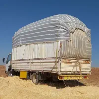 تحویل کاه گندم درب دامداری