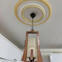لوستر چوبی برای آشپزخانه