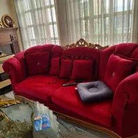 مبل استیل  ترک با پارچه ترک 8 نفره