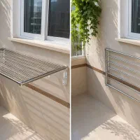 تولیدی بندرخت تاشودیواری استیل