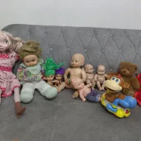 عروسک گوشتی باربی اسباب بازی ۳۰ تا ۷۰ تومان حراج