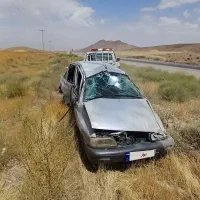 پراید مدل 88 تصادفی