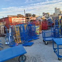 چدنی چرخ چهار گاری چدنی دستی تولیدی چدنی ۴ باربر