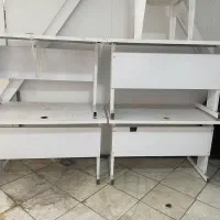 درب اهنی شاخ گوزنی کابینت شیشه بتن میز