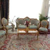 مبل سلطنتی استیل بسیار تمیز
