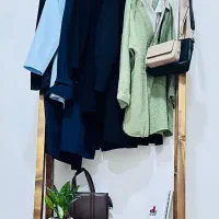 رگال چوبی لباس