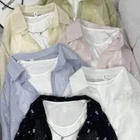شومیز شیشه ای گره ای