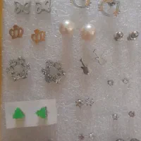 بدلیجات گوشواره و نیم ست