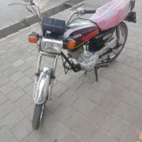 موتور هندا 125 پلاک قدیم