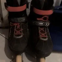 کفش اسکیت برند گلکسی درحد نو کاملا اقتصادی