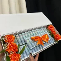 دسته پول و گل