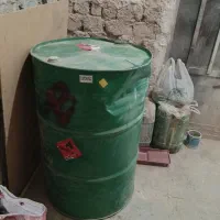 بشکه فلزی