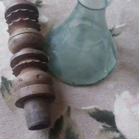 شیشه و چوب قلیان