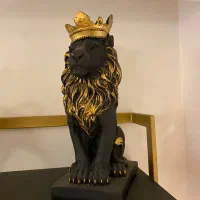 مجسمه شیر پلی استر