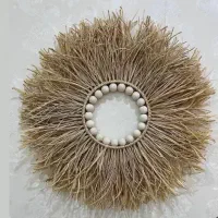 دیوارکوب و رومیزی رافیا