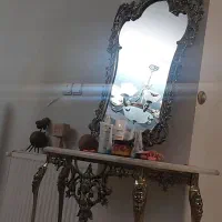اینه و کنسول برنجی