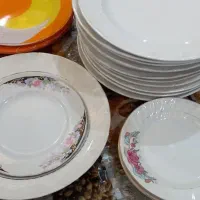 بشقاب چینی کارکرده کمبودجا دونه ۳۰ هزار