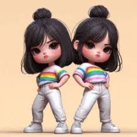 پرستار کودک برای دوقلوی دختر چهار ساله