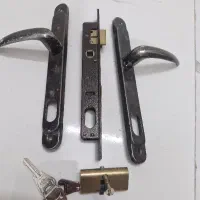 مغزی قفل توپی کامل دستگیره درب ورودی استفاده نشده
