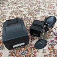 فروش لیبل زن پرینتر و لیبل خوان در حد نو