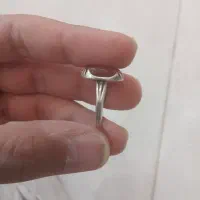 انگشتر نقره رکاب دست ساز
