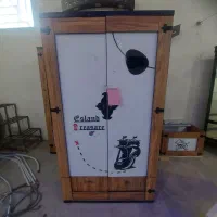 تخت و کمد ویترین بوفه