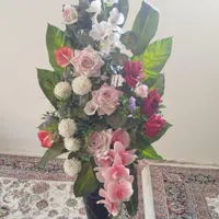 گلدان مصنوعی با پایه بسیار زیبا|گل مصنوعی|مشهد, سجادیه|دیوار