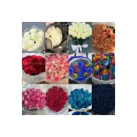 گل های طبیعی  و روبانی