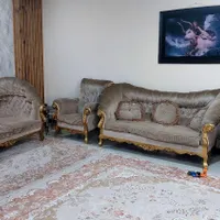 مبلمان هشت نفره به همراه غذا خوری چهار نفره|مبلمان خانگی و میز عسلی|تهران, سرآسیاب مهرآباد|دیوار