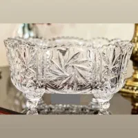 آجیل خوری کریستال مربع بوهمیا