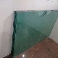 فروش ۷ عدد شیشه سکوریت در ابعاد ۱۵۶ در۱۰۵ با قطر